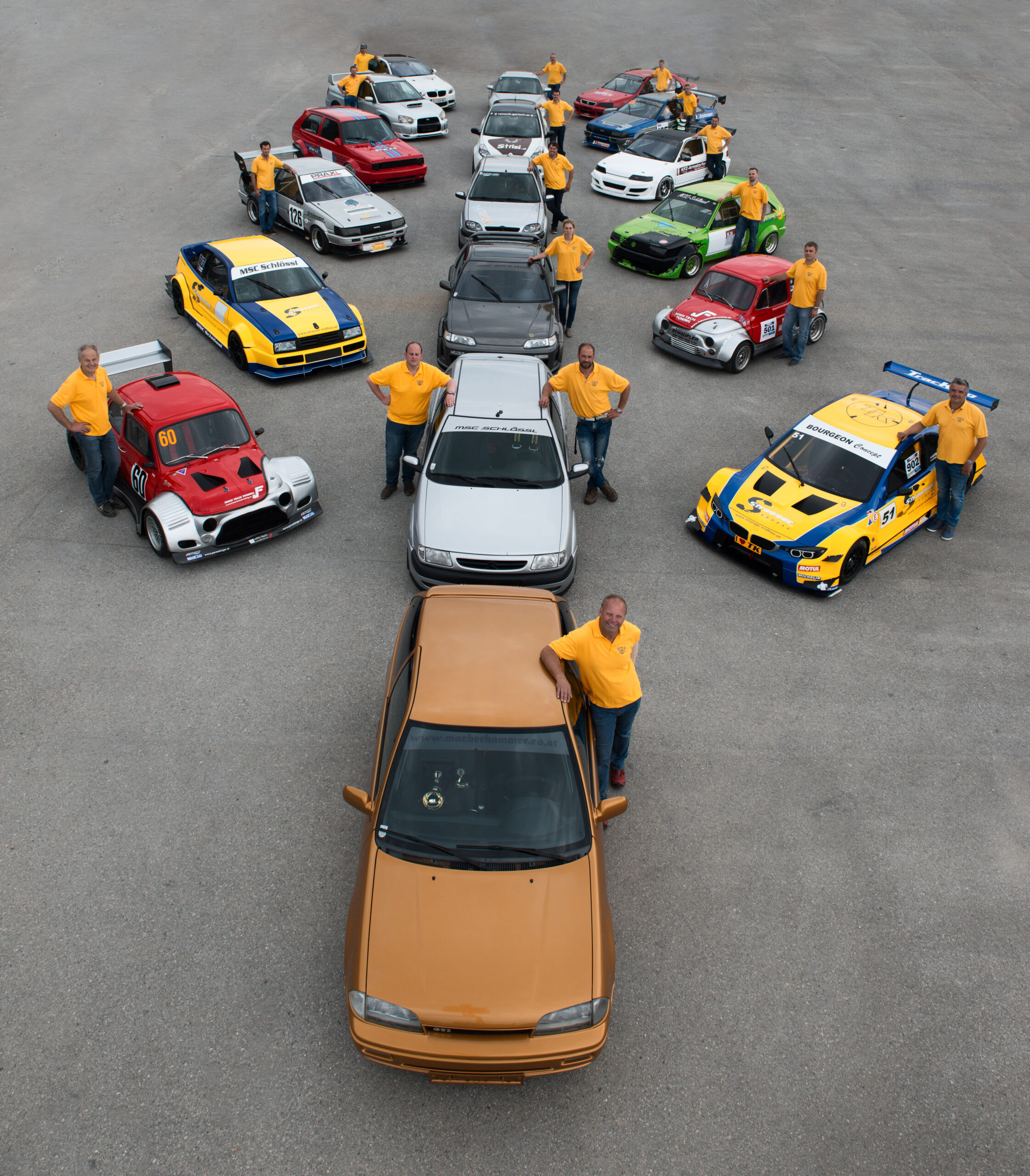 MSC Schlössl Slalom Fahrer und Autos
